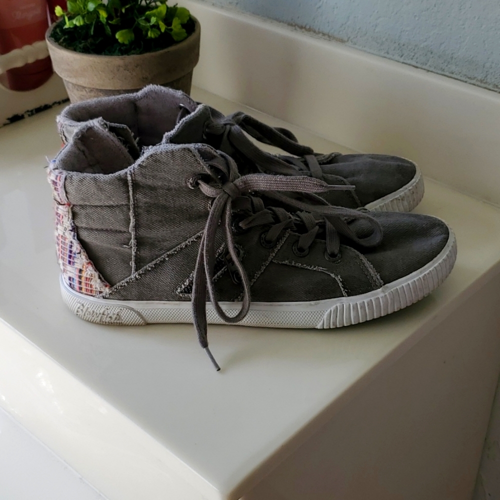 Blowfish gray hightops